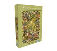 Gibsons - Sunlight Glade - Puzzle de 1000 pièces pour Adultes - Paisible scène Estivale avec Les Animaux de la forêt dans Une clairière ensoleillée - Fabriqué Au Royaume Uni - Dimensions 68 x 49 cm