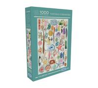 Gibsons & The Art File - Natural Curiosities Puzzle 1000 Pièces - Coquillages et Trésors Naturels - Dimensions 68 x 49 cm