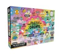 Gibsons The Puzzle of Dreams - Puzzle de 1000 pièces - Belle santé mentale colorée - Puzzle durable pour adultes et adolescents | Planche 100 % recyclée de qualité supérieure - Excellent cadeau - Jeux