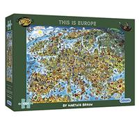 Puzzle GIBSONS C'est l'Europe 1000 pièces