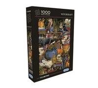 Gibsons - Witchcraft 1000 Pièces - Cabinet de Sorcière Illustré avec des Détails envoûtants - Dimensions 68 x 48 cm
