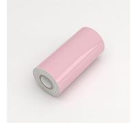 GIBZ Frise Murale Adhésive Unie Brillante Bordure de Papier Peint Imperméable Autocollante Bande Décorative pour Meubles Murs Rose 10 x 1000 cm