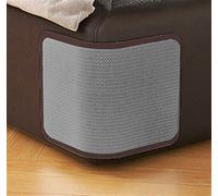 GIBZ Tapis à Griffoir en Sisal pour Chat Protection de Canapé Tapis à Gratter Naturel pour Coin de Pied de Lit Intérieur, Noir, 30×20cm