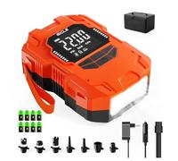 GICLE Pompe électrique Rechargeable pour Paddleboard,Pompe électrique Portable 22psi Sup Rechargeable 36W Type C Gonflage et dégonflage 12V DC pour Paddle Board,Bateau,Sports Nautiques