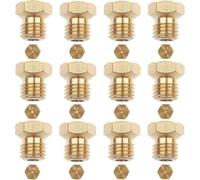 Gicleur Butane Universels, Gicleur gaz de ville, [2×0.5mm, 2×0.7mm, 2×0.8mm, 2×0.9mm, 2×0.95mm, 2×1.1mm, ], Injecteur butane pour Bruleur Gaziniere