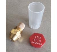 Gicleur DANFOSS 1,20 60°S Débit 1.20 USgal/h angle 60° Type S chaudière Fioul
