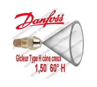 gicleur DANFOSS H 1,50 60° H réference 030H6928 nozzle Danfoss H