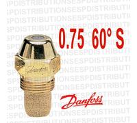 gicleur DANFOSS S débit 0.75 60 °S 030F6916 fioul oil burner nozzle