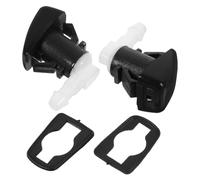 Gicleur de Lave-glace de Voiture ABS Noir pour Suv et 4x4 | Kit de Remplacement, Installation sans Outil, Jet Précis, Entretien Auto DIY, pour Tuyau Lave-glace