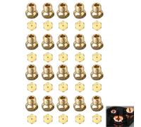 Gicleur Gaz Butane, 20 Pcs Buses Et Injecteurs, 4×0.5mm, 8×0.7mm, 4×0.87mm, 4×1.02mm Gicleur Gaz Bouteille, pour Gazinière, Cuisinière Et Plaque De Cuisson
