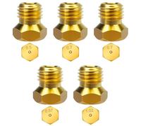 Gicleur gaz Butane Universels pour Plaque de Cuisson au Gaz Naturel GPL | 5PCS, 0.5-0.7-0.7-0.87-1.02, pour Jets, Buses et Injecteurs