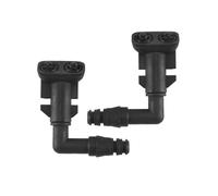 Gicleur Lampe Avant Compatible Avec Opel Pour Signum Pour Vectra C 2 Pièces Buse D'essuie Glace De Lave Phare 9186049 9186050
