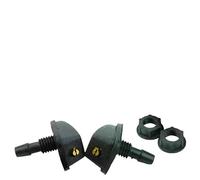 Gicleur Lave Glace Buse d'essuie-glace avant universelle pour voiture, 2 pièces/ensemble, Kits de pulvérisation à Jet, bec ventilateur d'arrosage