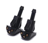 Gicleur Lave Glace Buse d'essuie-glace avant universelle pour voiture, 2 pièces/ensemble, Kits de pulvérisation à Jet, bec ventilateur d'arrosage, couvercle sortie lave-glace