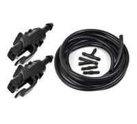 Gicleur Lave Glace Compatible Avec Kia Pour Cee'd SW 2006-2012 Buse De Lave-glace Avant Pour Capot De Voiture Kit De Tuyau De Pulvérisation D'eau De Remplacement 98630-2L100(Nozzle and 2m Hose)