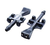 Gicleur Lave Glace Compatible Avec Vauxhall Pour Meriva MK1 2003-2010 2 Pièces Buse Lave-glace Avant Voiture Jets Capot Pulvérisation Clips Liquides