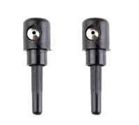 Gicleur Lave Glace Compatible Avec VW Pour California Doubleback 2003-2015 Pour 5N MK1 2007-2018 Buse De Lave-glace Arrière Capuchon À Bascule 3B9955985A 6Q6955435(2pcs Nozzles)