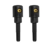 Gicleur Lave Glace Compatible Avec VW Pour Lupo 60 6X1 99-04 Pour 1T1 1T2 03-05 Bras D'essuie-glace De Lunette Arrière Écrou Culbuteur Capuchon Buse Lave-glace(2pcs Nozzles)