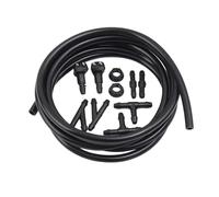 Gicleur lave-glace Ensemble Buses Pulvérisation Lave-glace Voiture Joints Tuyaux Lavage Connecteur Tube D'eau Accessoires(2m set)