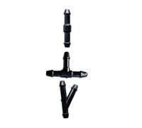 Gicleur lave-glace Joint Universel De Tuyau Pulvérisation Voiture Lave-glace Buse D'essuie-glace Connecteur Tube D'eau(PJ-12pcs)