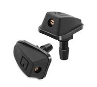 Gicleur lave glace Kit de 2 buses de lave-glace universelles pour capot avant, avec couvercle de buse et sortie de lave-glace réglables. Buses de pulvérisation d'essuie-Glace