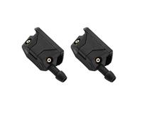 Gicleur lave glace Lanceur d'essuie-glace ; buse de lave-glace de voiture à 4 orifices(2PCS)