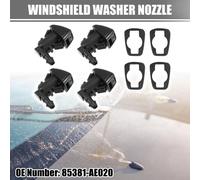 Gicleur Lave Glace Voiture Pare-brise Laveuse Buse pour Toyota Sienna - 8 Pcs Noir