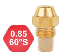 GICLEUR OD TYPE S-0.85 S DEBIT 0,85 US GAL/H 60 °S BRONZE NOZZLE FIOUL OIL LAITON