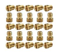 Gicleur principal 25 pièces, 55-115, M5, 5 mm, for Dellorto, SHA 13, SHA 14, SHB 16, SHB 19, SHB 20, SHBC 19, carburateurs, pièces de carburateur