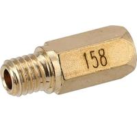 Gicleur principal pour carburateur PWK, passage du gicleur : 158