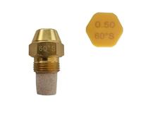 Gicleur Universel Chaudière Fioul - Gicleur OD Type S - 0,50 US gal/h - 60° S - Remplace Gicleur Danfoss, Delavan, Monarch, Steinen - Gicleur Générique - Laiton - Haute Qualité