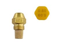 Gicleur Universel Chaudière Fioul - Gicleur OD Type S - 0,60 US gal/h - 60° S - Remplace Gicleur Danfoss, Delavan, Monarch, Steinen - Gicleur Générique - Laiton - Haute Qualité