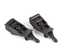 Gicleurs lave-glace arrière Compatible avec Touareg 2003 2004 2005 2006 2007 2008 2009 2010 pare-brise avant Buse darrosage dessuie-glace de voiture 2 pièces