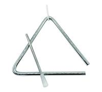 GICO 3870 Triangle en métal pour enfant avec maillet 15 x 15 cm
