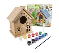 GICO 884 - Kit de construction pour nichoir à peindre - Pour filles et garçons - Cadeau - Kit de bricolage et de bricolage