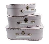 GICO Boîte en carton blanc à personnaliser pour cadeaux - Emballage cadeau ou pour le bricolage (Set)