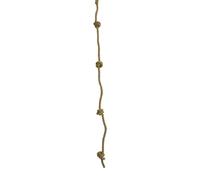 GICO Corde d'escalade Stable, Corde d'escalade 190 cm pour Enfants, capacité de Charge de 50 kg, Produit de qualité de la Marque emwe - 22031