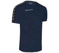Gicova Poly Band T-Shirt Mixte, Bleu, XL