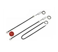 GICOXD Régulateur Fenêtre Pour Citroen Pour Xsara Pour Break 1997 - 2006 KIT Réparation Lève-vitre Avant Gauche Clips Vitres Électriques