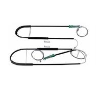 GICOXD Régulateur Fenêtre Pour Ford Pour Mondeo MK3 2000 - 2007 KIT Réparation Lève-vitre Câble Avant Gauche Ou Droit Voiture