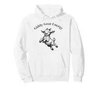 Giddy Goat Energy Vintage Joyful Leaping Goat Sweat à Capuche