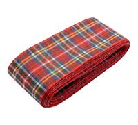 Giddy Square Ruban tartan Royal Stewart - 40 mm x 3 m - Tissé - Réversible - Teint en fil - Design certifié STA - Sans fil