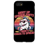 Giddy Up Sparkle Farts Il y a du Chaos à propager Licorne Coque pour iPhone SE (2020) / 7/8