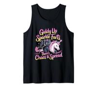 Giddy Up Sparkle Farts There's Chaos to Spread |- Débardeur