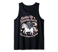 Giddy Up Sparkle Farts There's Chaos to Spread |- Débardeur