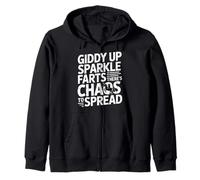 Giddy Up Sparkle Farts There's Chaos to Spread - Sweat à Capuche