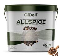 GiDeli 20 kg de graines de piment de la Jamaïque dans un seau d'épices