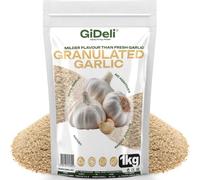 GiDeli Ail Semoule 1 kg - Granulés Séchés - Sachet Refermable | Ingrédient unique, végétalien, idéal pour marinades, charcuterie maison, aïoli, légumes rôtis