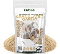 GiDeli Ail Semoule 500 g - Granulés Séchés - Sachet Refermable | Ingrédient unique, végétalien, idéal pour marinades, charcuterie maison, aïoli, légumes rôtis