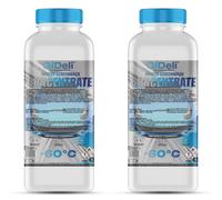 GiDeli Antigel concentré pour pare-brise - 2 x 1 l - Antigel -60 °C - Eau d'essuyage pour protection contre le gel - Nettoyant pour vitres d'hiver